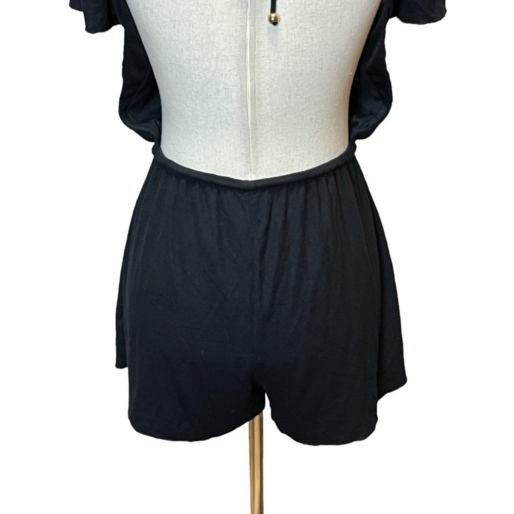 Superdown Laney Drawstring Romper. Revolve. Black… - image 8